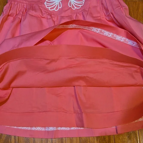 Lilly Pulitzer Pink Strapless Dress with Seashell Embroidery NWT size 14 - Picture 4 of 7